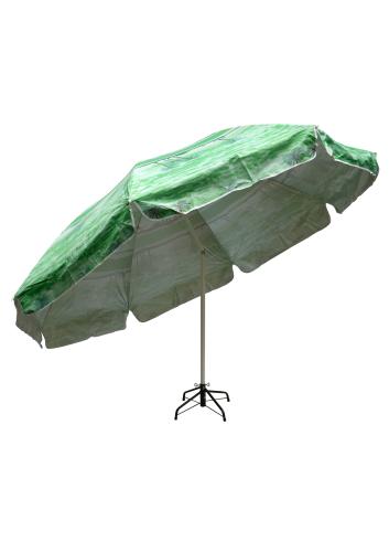 Зонт пляжный фольгированный с наклоном (4 расцветок) 240 см 12 шт/упак М44460 - фото 3